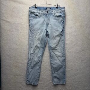Express Jeans Men’s Size 34 X 30 Conscious Edit Blue Denim Pants Light Wash